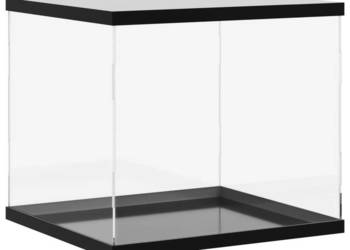 PUDEŁKO EKSPONCYJNE PRZEZROCZYSTE AKRYLOWE 40X36X35 KOLEKCJONERSKIE OCHRON…