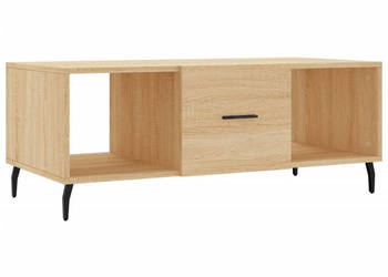 Stolik kawowy dąb sonoma 102x50x40cm materiał drewnopochodny WM-829319