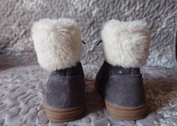 Ocieplane botki OBAIBI / OKAIDI | Skóra Zamszowa | Rozmiar 20 |