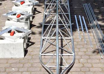 Maszt kratownicowy aluminiowy + dokumentacja