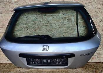TYLNA KLAPA TYŁ POKRYWA GABAŻNIKA TYŁ SZYBA HONDA CIVIC VII MK7 7 SREBRNA
