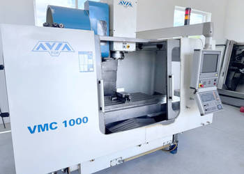 Frezarka CNC AVIA VMC 1000 | zobacz FILM| bardzo cicha | z Niemiec