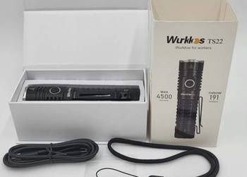 WURKKOS TS22 LED Latarka 4500 Lumen USB C Magnet IP68 Camping