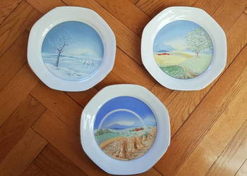 schirnding - porcelanowe talerzyki pory roku schirnding - porcelanowe talerzyki pory roku