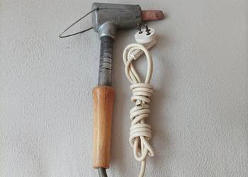 Polska lutownica dekarska oporowa grzałkowa z czasów PRL