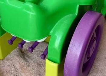 Pchacz krokodyl połykajacy klocki fisher price
