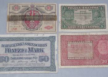 Zestaw marek polskich - 4szt.