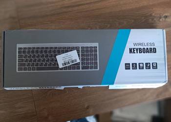 klawiatura bezprzewodowa nowa niestety została uszkodzona podczas transport