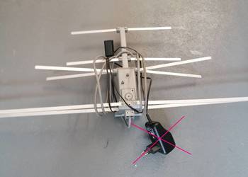 Antena pokojowa.