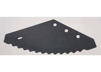 Nóż do paszowozu 560x250x5, uniwersalny,średnica otworu 21,5 mm