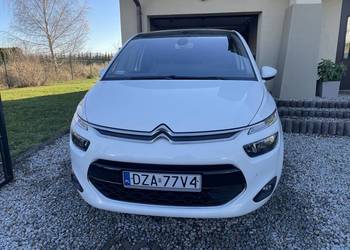 Biały C4 Picasso Intensive 1.6 blueHDI 120km PDC x2 | oszczędny l zadbany