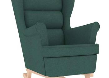 vidaXL Fotel bujany, ciemnozielony, 74x90x102 cm(SKU:4016924)