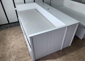 IKEA HEMNES Pojemnik na materac, biały Transport / Wniesienie