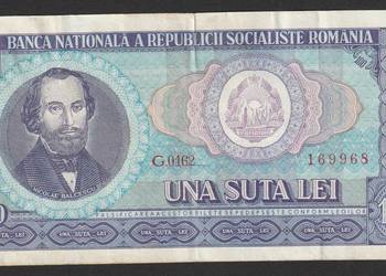 RUMUNIA 100 LEI 1966 - BALCESCU - G.01