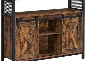 Komoda szafka do sypialni salonu przedpokoju przesuwne drzwiczki regulowan…