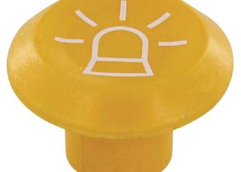 Symbol przełącznika, lampy błyskowej, okrągły, żółty 11310330PN