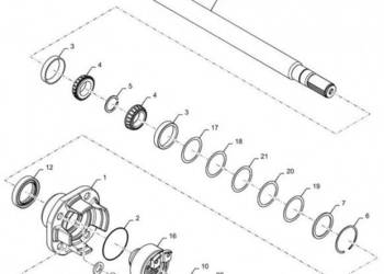 New Holland T6090 T6070 Jarzmo 258855A1