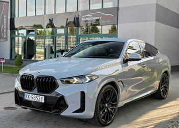 BMW X6 40i 381KM M-Sport Pro. Pneumatyka, Hak, Head-Up. FV 23%. G06 (2019-)