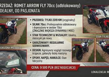 Romet arrow fly 50
