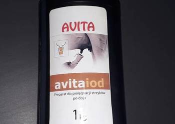 Preparat do pielęgnacji strzyków po doju 1kg AVITAIOD z jode