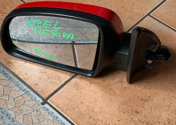Lusterko lewe  czerwone elektryczne OPEL MERIVA 024176