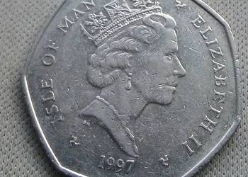 ISLE OF MAN-50 PENCE-1997 r (WYŚCIGI)
