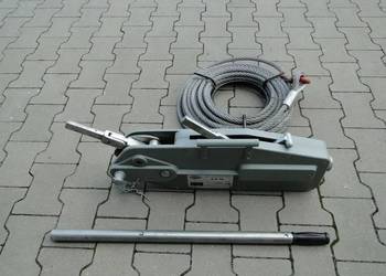 Wyciągarka linowa ręczna wciągarka Hoistmaxx WRW-II Wire Rope Winch Profesj