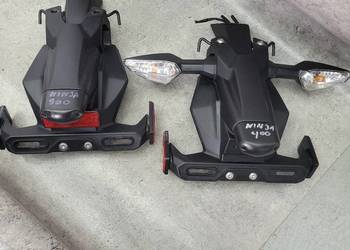 KAWASAKI NINJA 400 OEM MOCOWANIE TABLICY OGON ZADUPEK KIERUNKOWSKAZY TYŁ