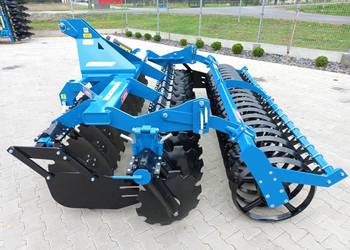 Brona talerzowa 2,5 m agregat uprawowy Blue Power 250 talerzówka wał rurowy