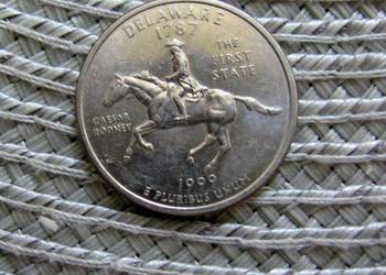 USA 25 Cent 1999r - D - Stany USA - Delawere