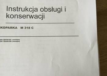 dtr instrukcja obsługi koparka caterpillar m318c i inne