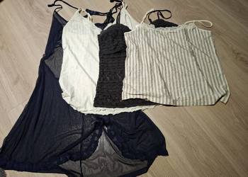 3 sztuki koszulek i jedna haleczka nocna