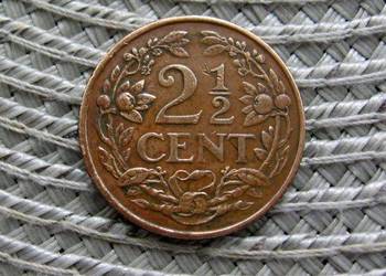 Antyle Holenderskie 2 1/2 Centa 1956r