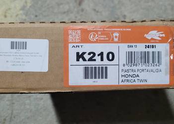 Honda xrv 750 płyta monokey kappa givi