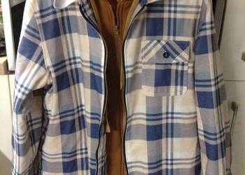 Kurtka Bluza Męska z Kapturem r M/L w Krate j nowa