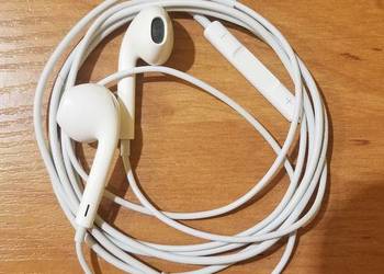 Słuchawki douszne do iPhone'a i innych smartfonów minijack 3.5mm białe