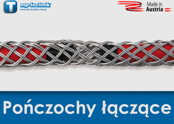 Opończa kablowe, pończochy łączące dwa kable, przewody