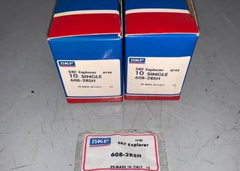Łożysko kulkowe zwykłe SKF 608-2RSH d=8mm x10szt