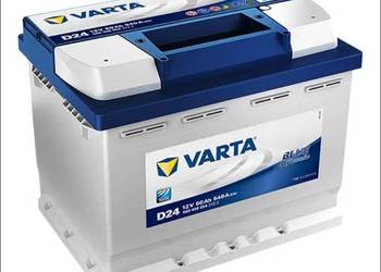 Akumulator VARTA Blue Dynamic D24 60Ah 540A EN GDAŃSK