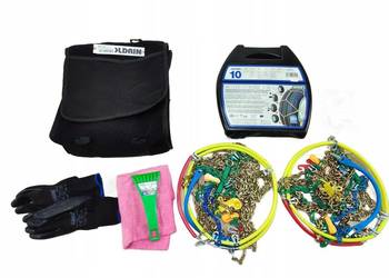 ŁAŃCUCHY ŚNIEGOWE - 1 PARA - CORA 000142110 / 14" - 19" / ROZMIAR 10 ŁAŃCUCHY ŚNIEGOWE - 1 PARA - CORA 000142110 / 14" - 19" / ROZMIAR 10