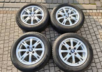 Alufelgi koła oryginał Peugeot 4x108 65.1mm ET25 opony lato 185/65/R15