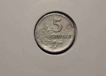 5 groszy 1961 r. - rzadkie