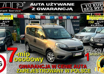 Fiat Doblo 7- os * 1.4 Benz + Fabryczne LPG * Salon PL - I Wł / Gwarancja …
