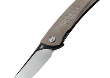 Nóż składany Bestech Swift Beige Micarta, Satin/Black D2 (BG30C-2)