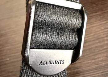 Skórzany Plecak AllSaints Carabiner Embossed Logo Leather Backpack