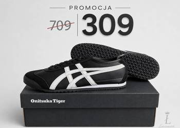 Buty Onitsuka Tiger Mexico 66 czarne nowe z pudełkiem EUR 42,5