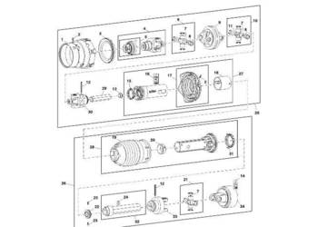 John Deere 960 - Wał napędowy DC209144 (Układ napędowy)