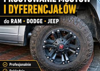 Prostowanie Mostów Dodge RAM | Jeep | Naprawa Dyferencjału | Regeneracja