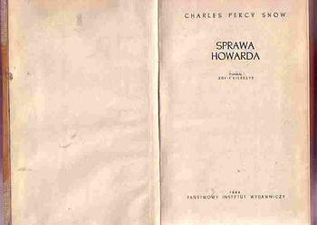 (5096) SPRAWA HOWARDA – CHARLES PERCY SNOW