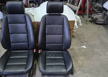 Bmw e36 cabrio coupe compact fotele siedzenia przód skóra